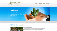 Desktop Screenshot of familycarecounseling.net
